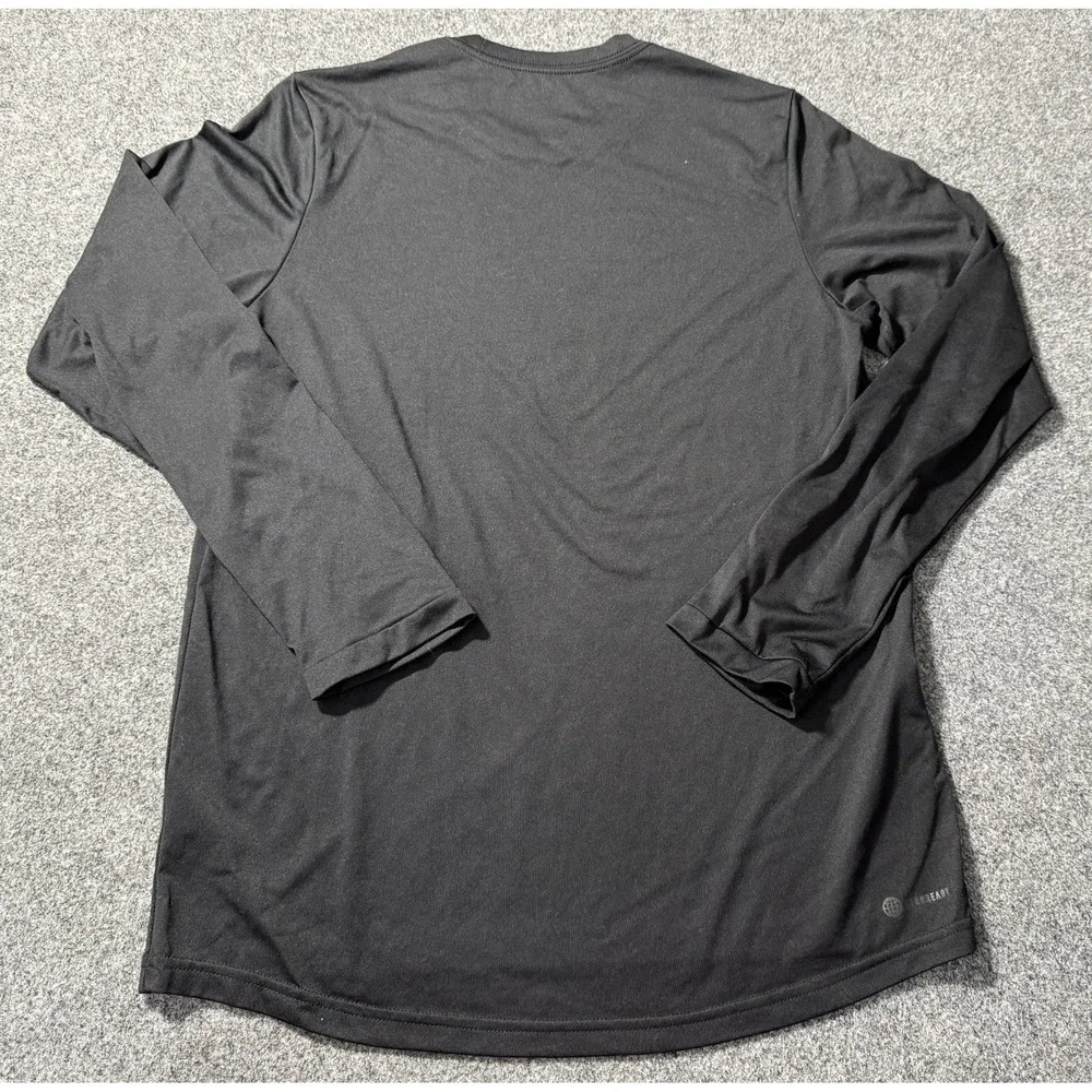 Adidas Men's Columbus Crew Icon Long Sleeve T-Shirt‎ Size Medium Black